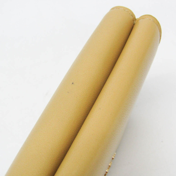 Loewe Anagram Trifold Wallet Women's Leather Wallet (tri-fold) Mustard - Picture 9 of 13